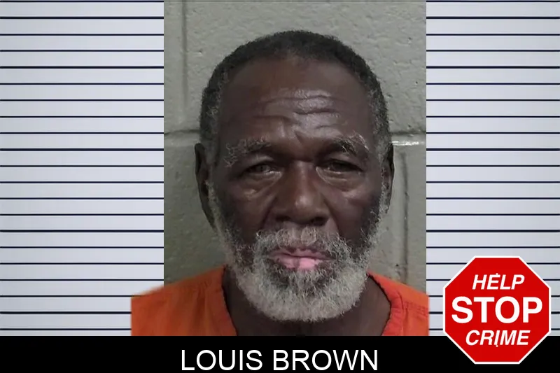 Louis Brown mugshot