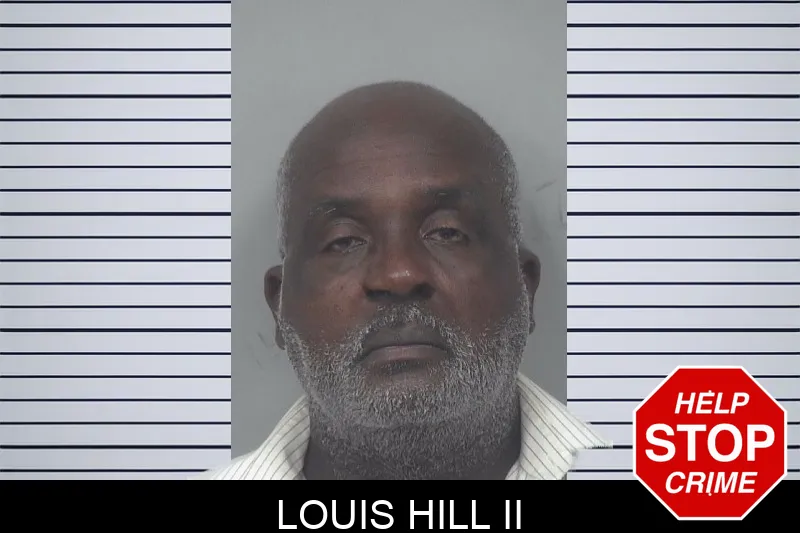 Louis Hill II mugshot
