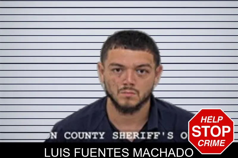 Luis Fuentes Machado mugshot