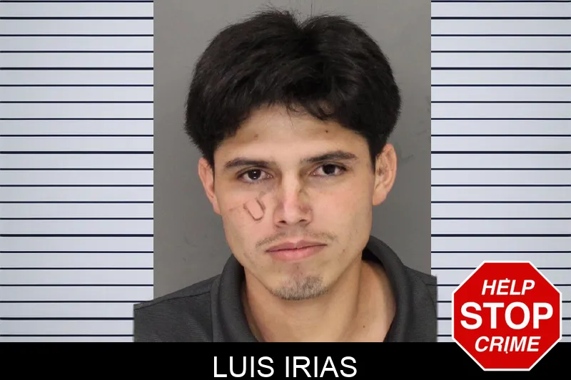 Luis Irias mugshot
