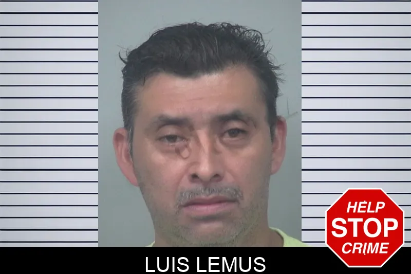 Luis Lemus mugshot