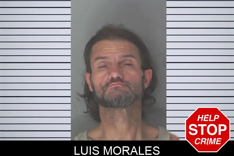 Luis Morales mugshot
