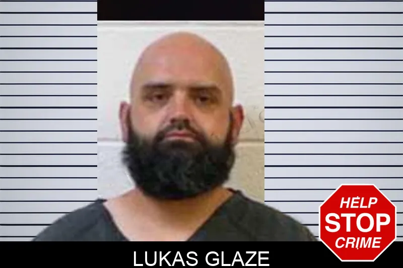 Lukas Glaze mugshot