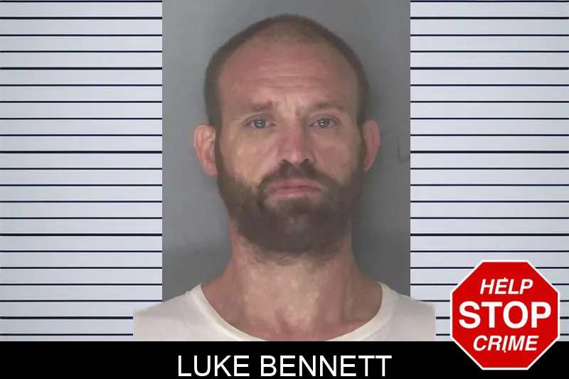 Luke Bennett mugshot