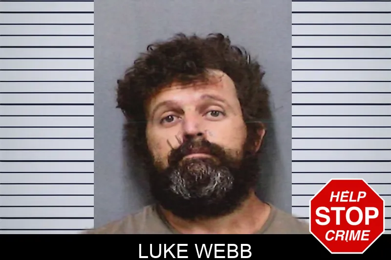 Luke Webb mugshot