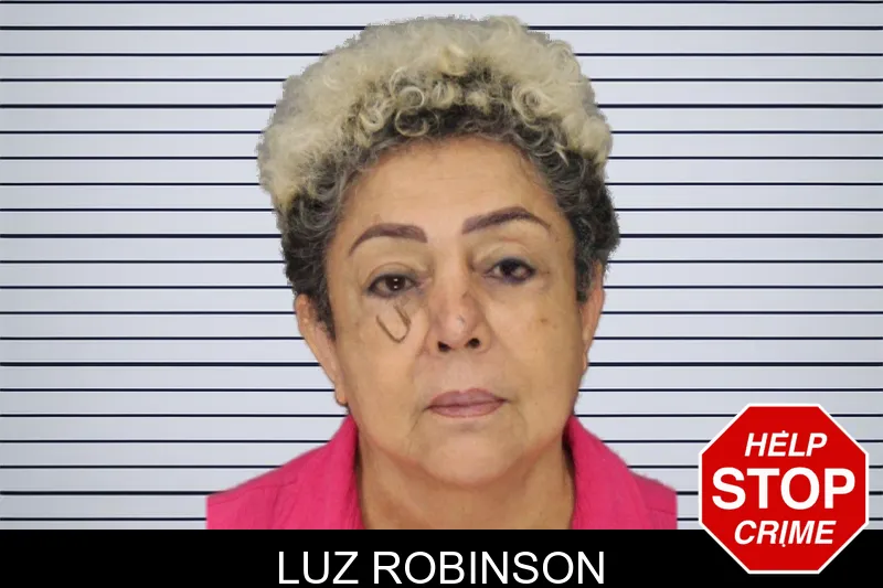 Luz Robinson mugshot
