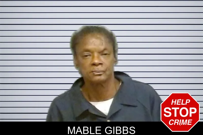 Mable Gibbs mugshot