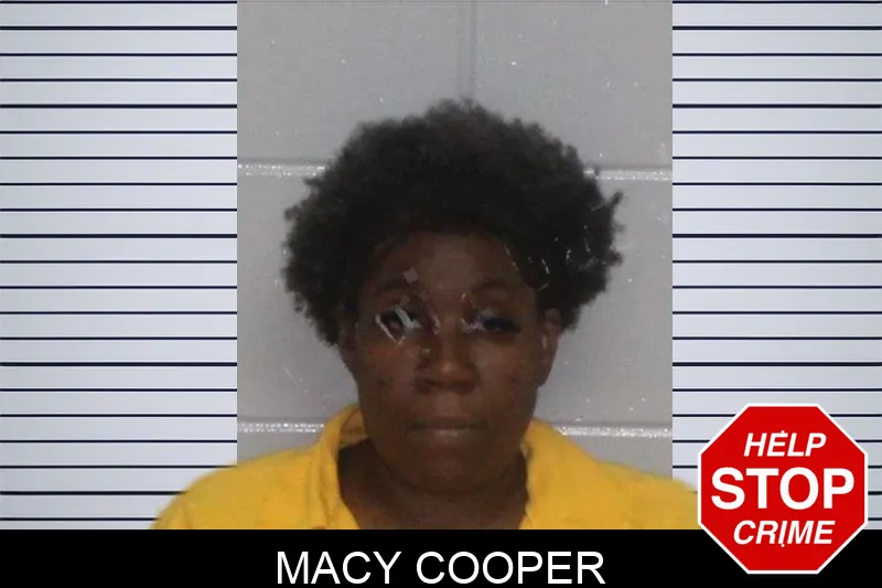 Macy Cooper mugshot