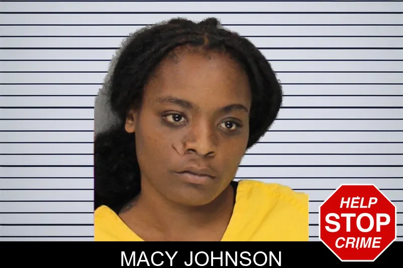 Macy Johnson mugshot