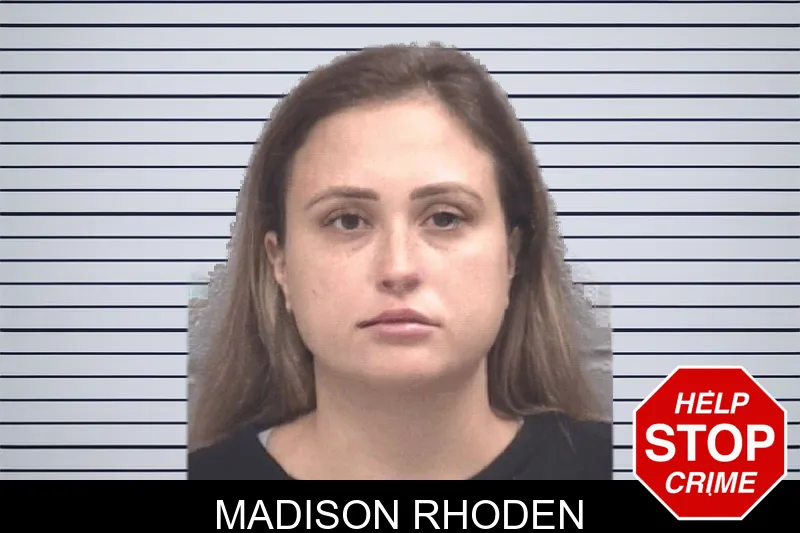 Madison Rhoden mugshot