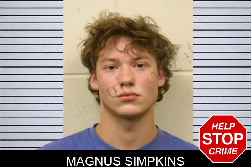 Magnus Simpkins mugshot