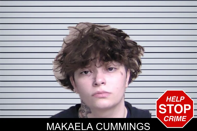 Makaela Cummings mugshot