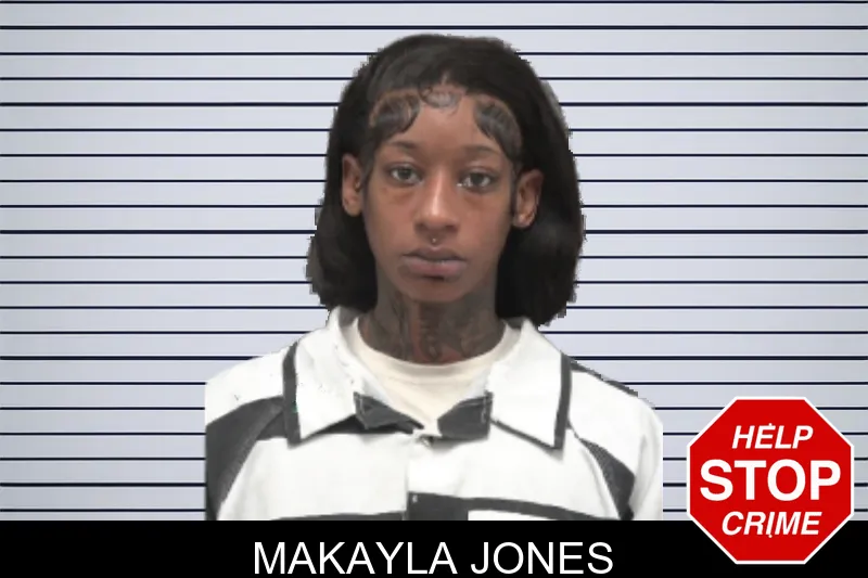 Makayla Jones mugshot