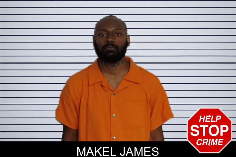 Makel James mugshot