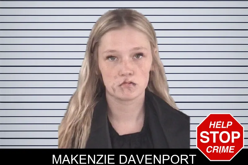 Makenzie Davenport mugshot