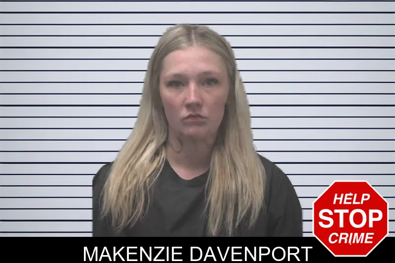 Makenzie Davenport mugshot