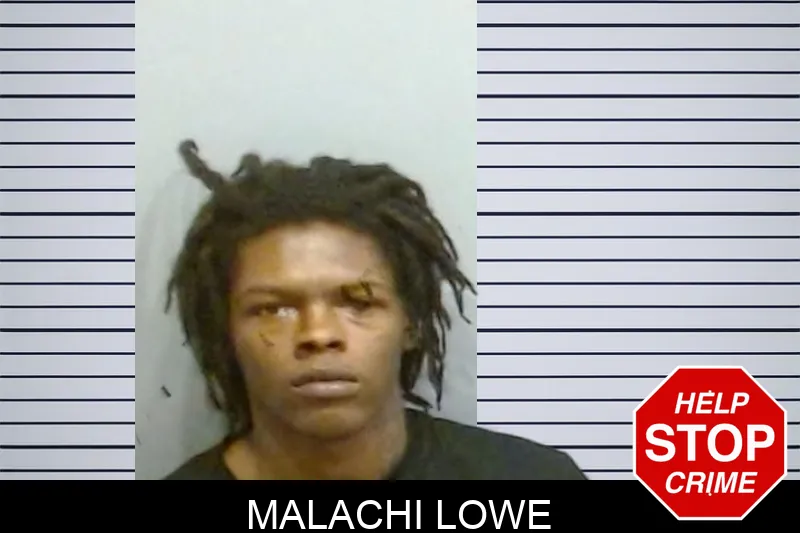 Malachi Lowe mugshot