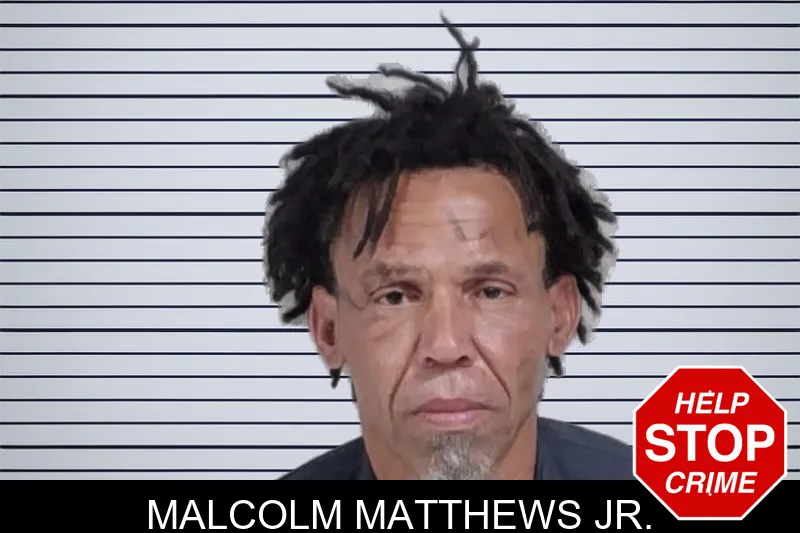 Malcolm Matthews Jr. mugshot