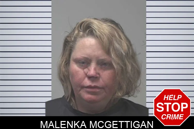 Malenka McGettigan mugshot