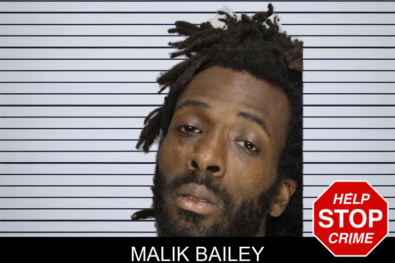 Malik Bailey mugshot