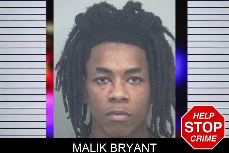 Malik Bryant mugshot