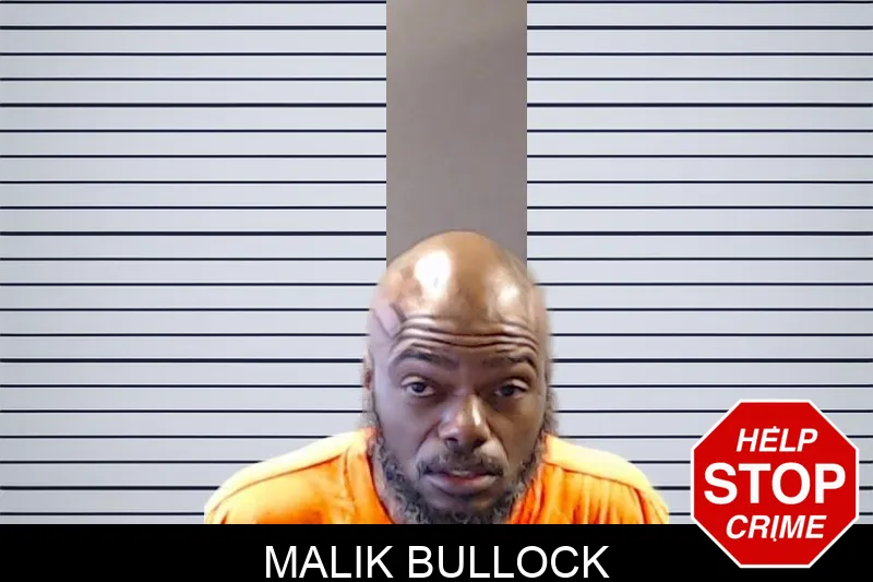 Malik Bullock mugshot