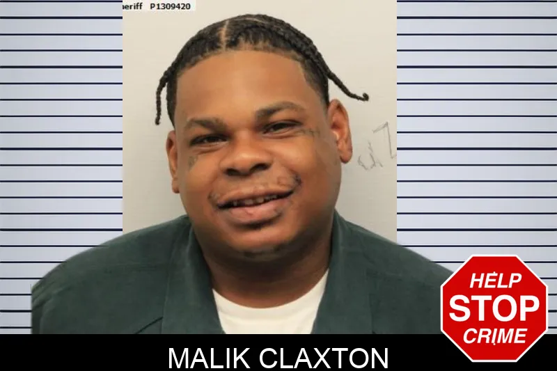 Malik Claxton mugshot