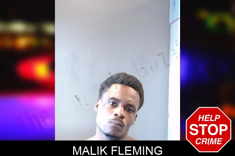Malik Fleming mugshot