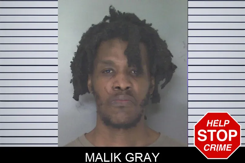 Malik Gray mugshot