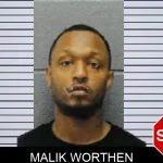 Malik Worthen mugshot