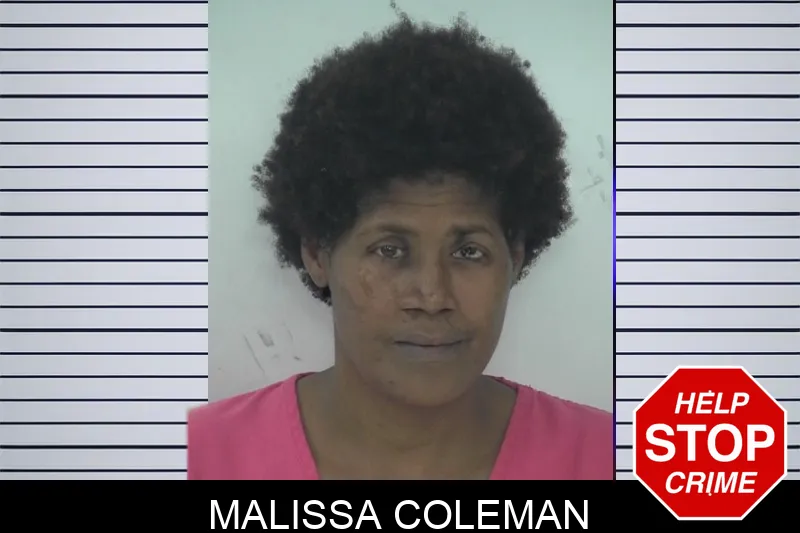 Malissa Coleman mugshot
