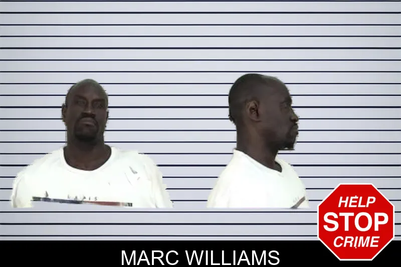 Marc Williams mugshot