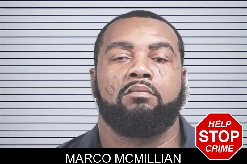 Marco McMillian mugshot