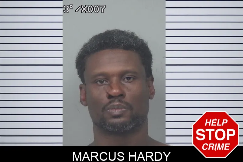 Marcus Hardy mugshot
