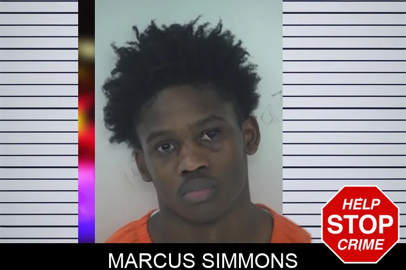 Marcus Simmons mugshot