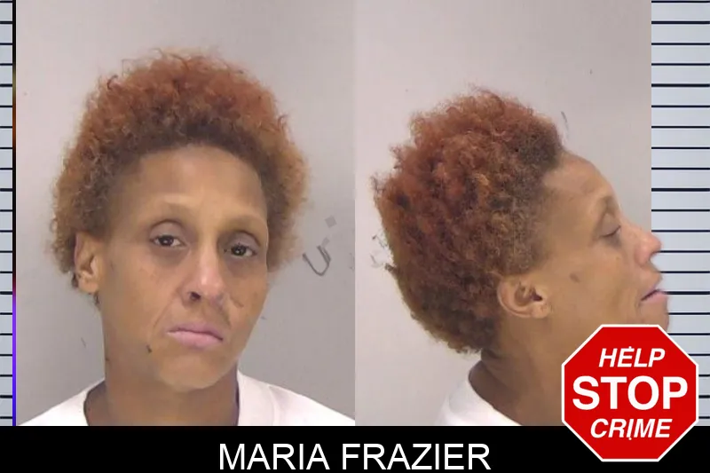 Maria Frazier mugshot