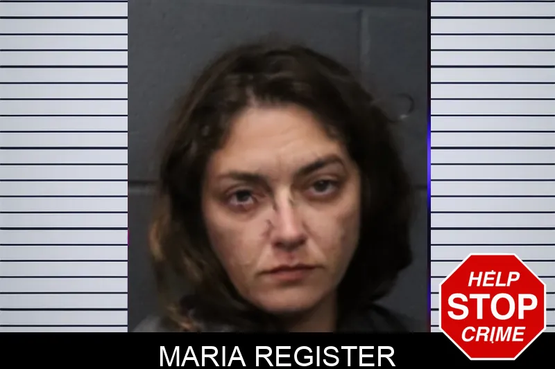 Maria Register mugshot