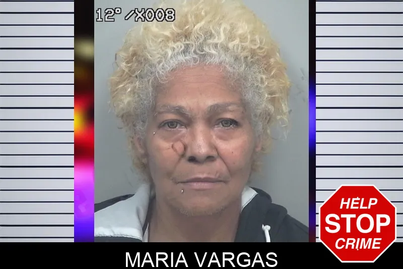 Maria Vargas mugshot