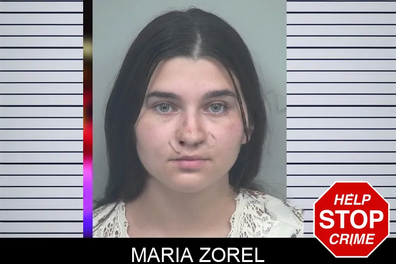 Maria Zorel mugshot
