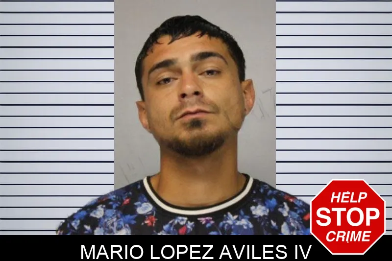 Mario Lopez Aviles IV mugshot