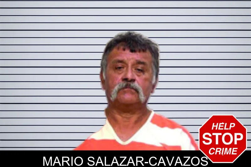 Mario Salazar-Cavazos mugshot