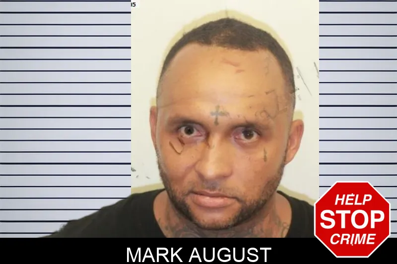 Mark August mugshot
