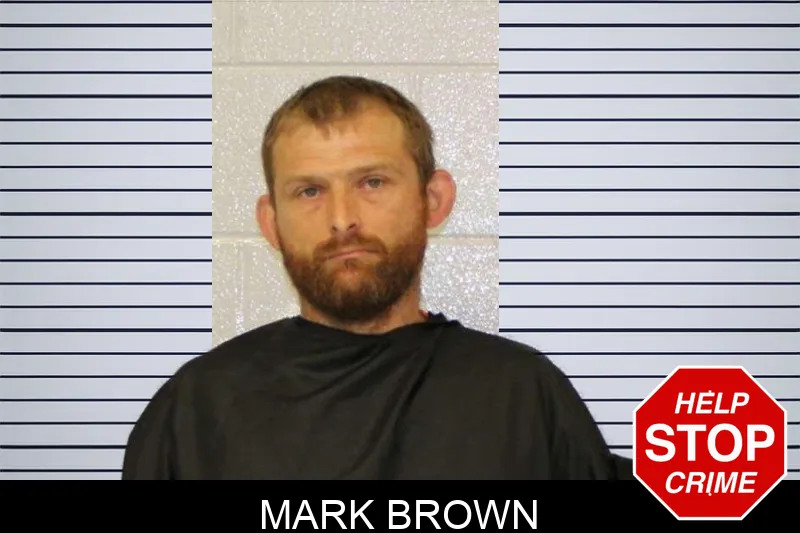 Mark Brown mugshot
