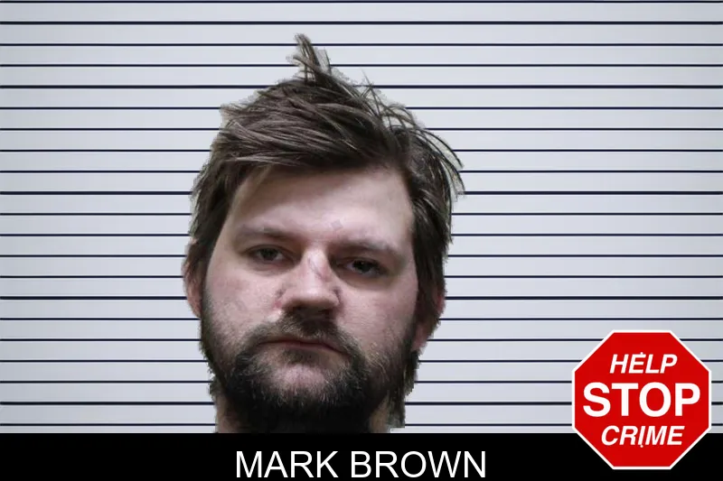 Mark Brown mugshot