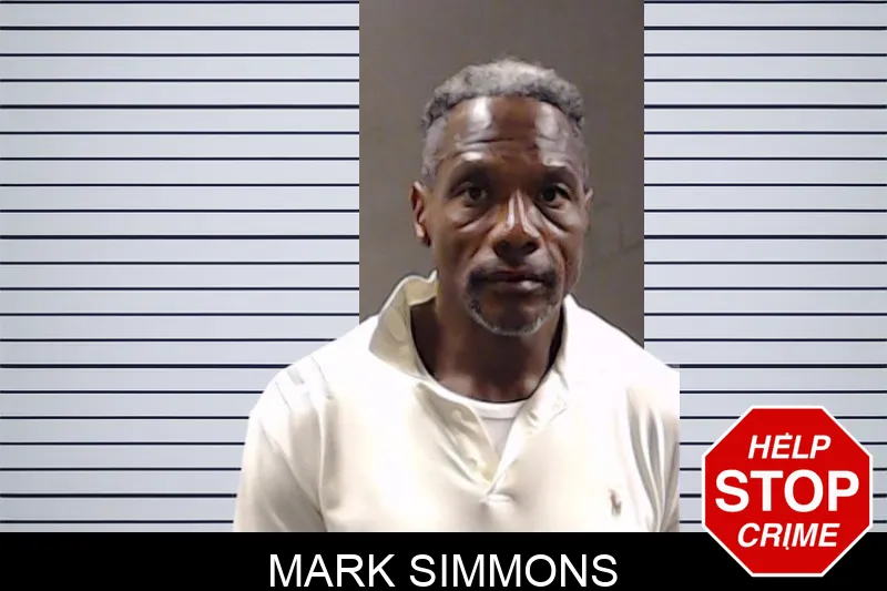 Mark Simmons mugshot
