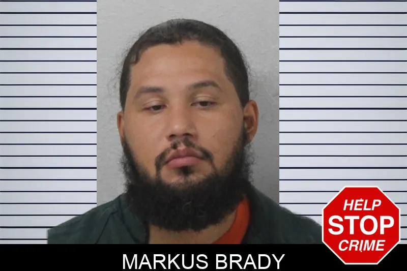 Markus Brady mugshot