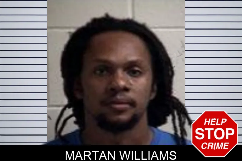 Martan Williams mugshot
