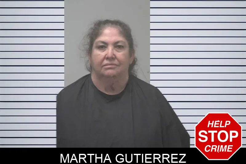 Martha Gutierrez mugshot