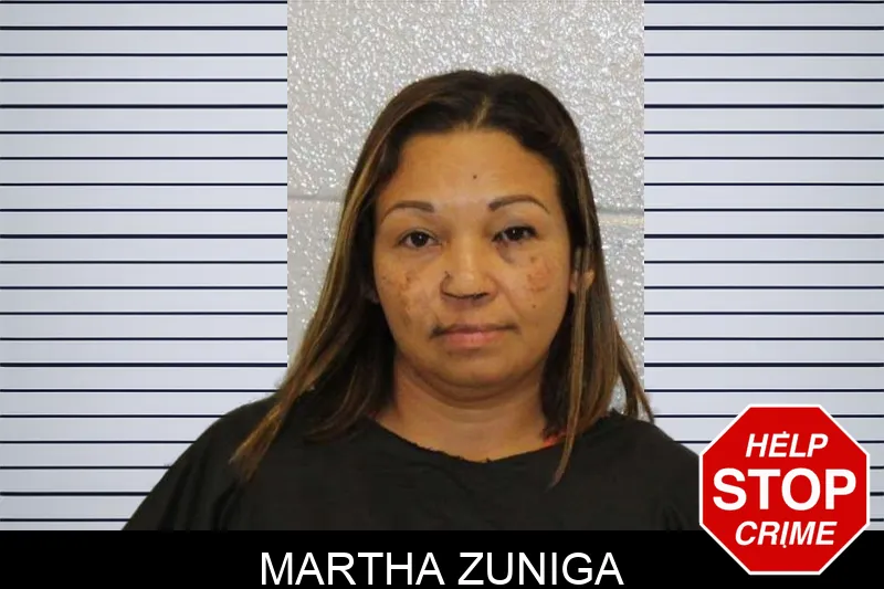 Martha Zuniga mugshot