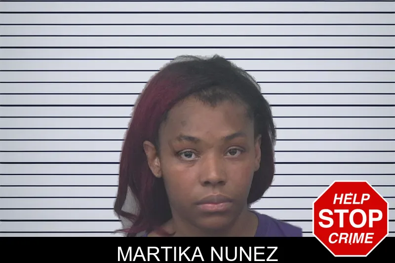 Martika Nunez mugshot